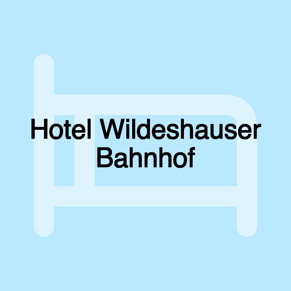 Hotel Wildeshauser Bahnhof