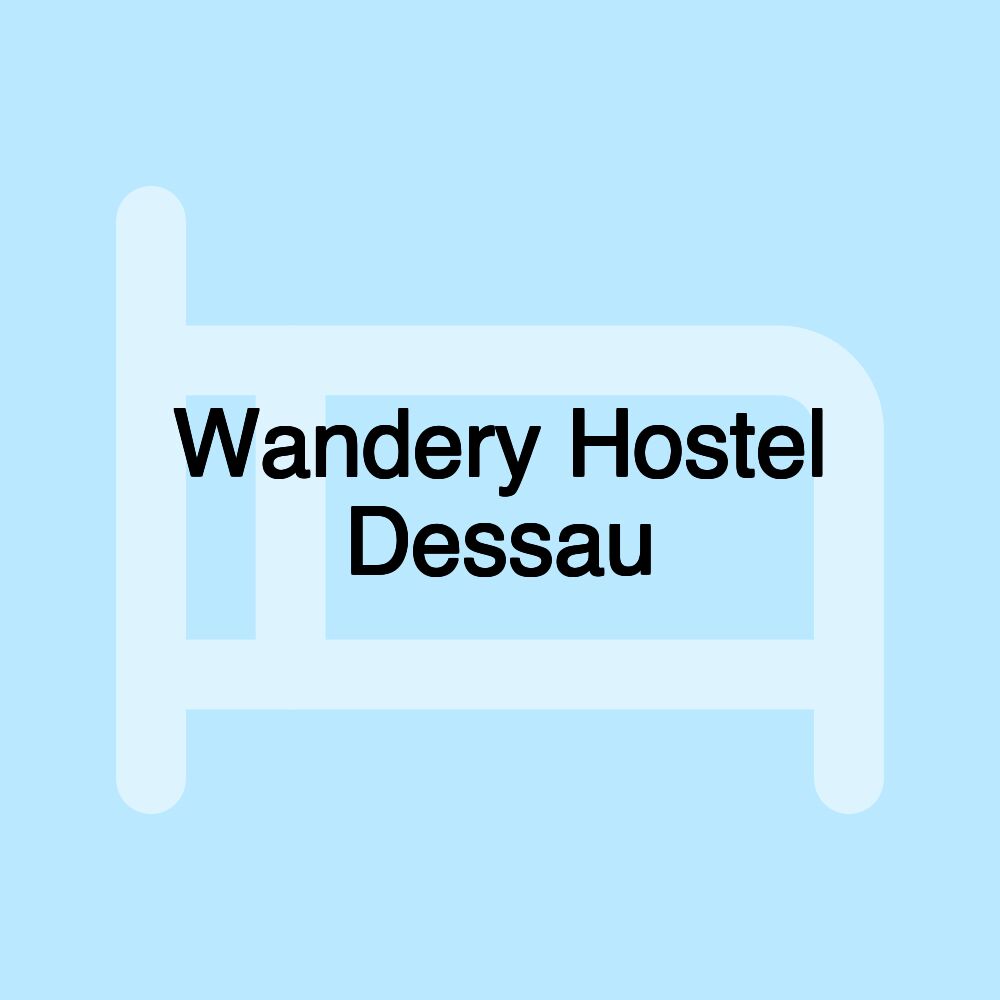 Wandery Hostel Dessau