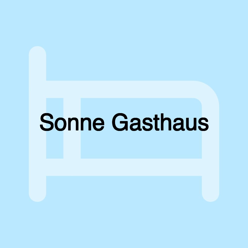 Sonne Gasthaus