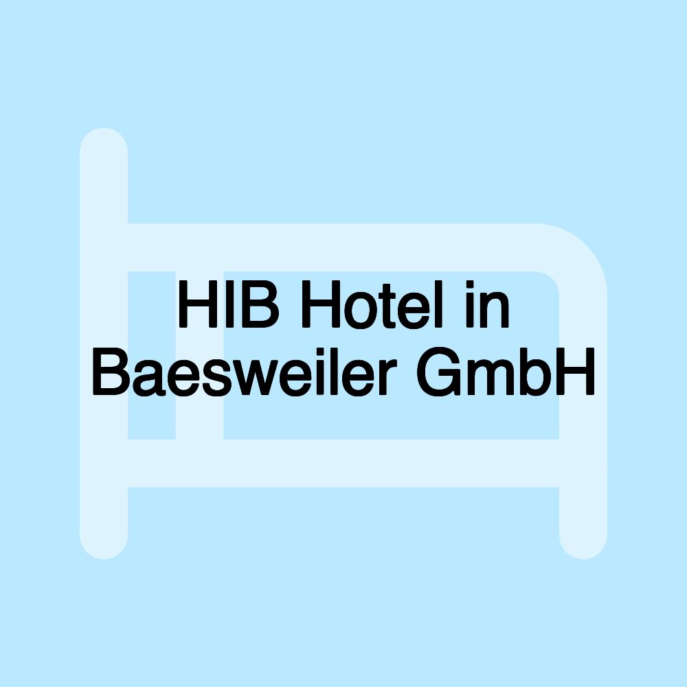 HIB Hotel in Baesweiler GmbH