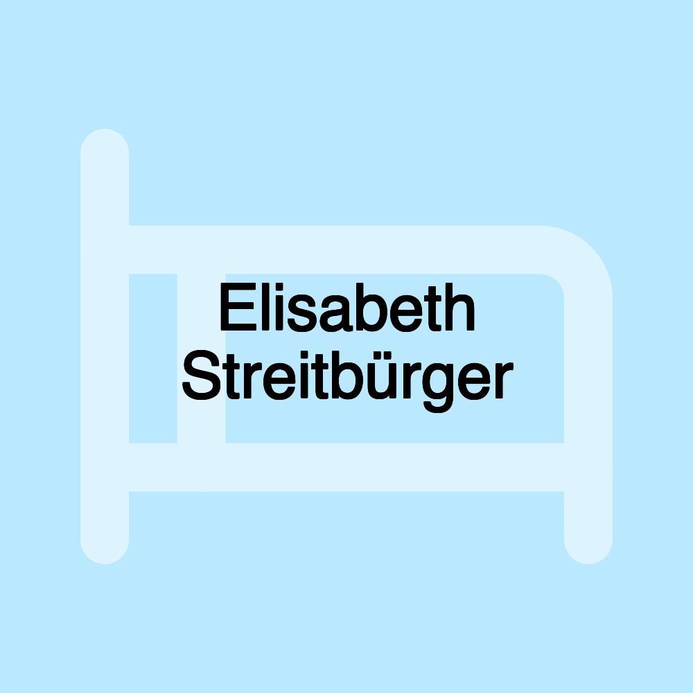 Elisabeth Streitbürger