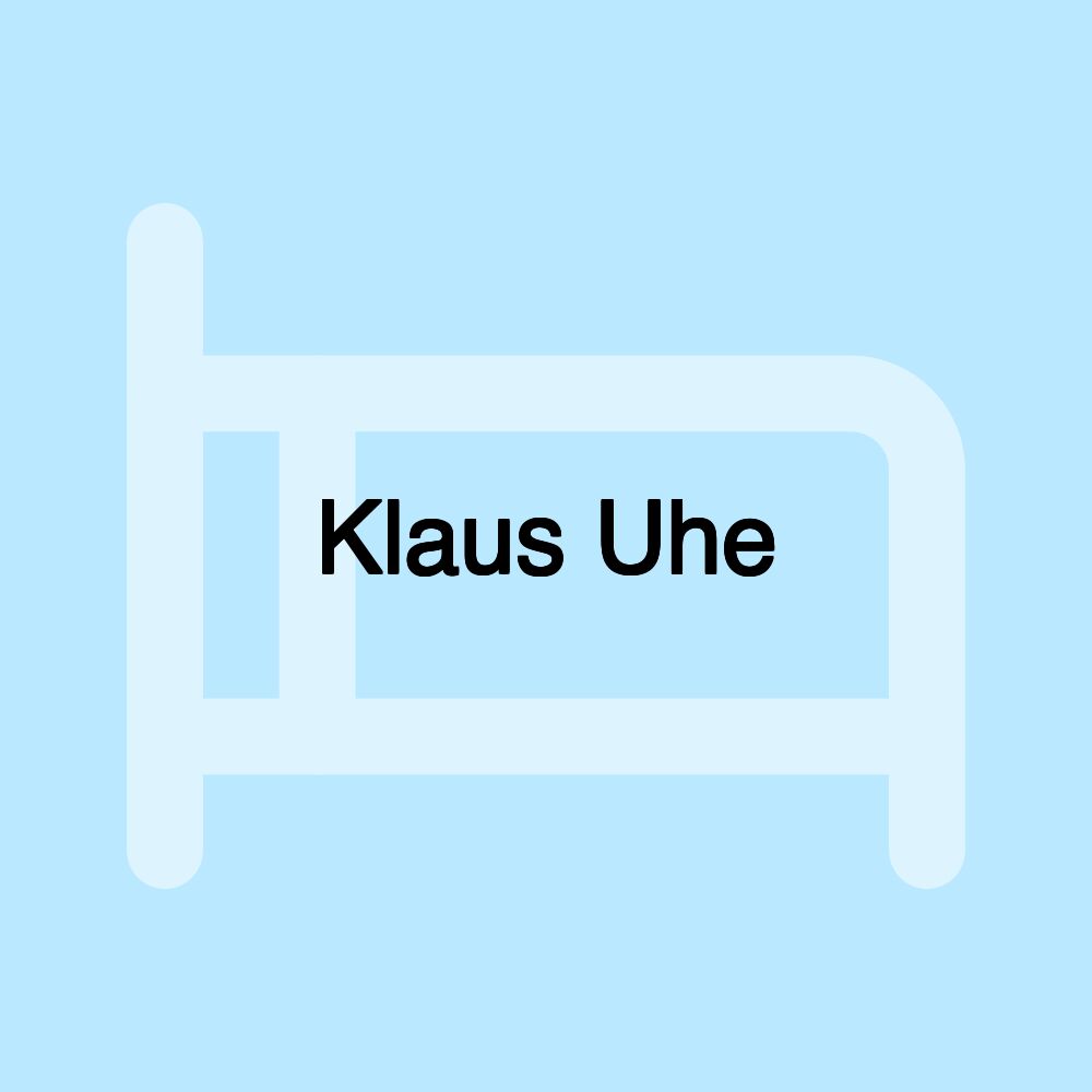 Klaus Uhe