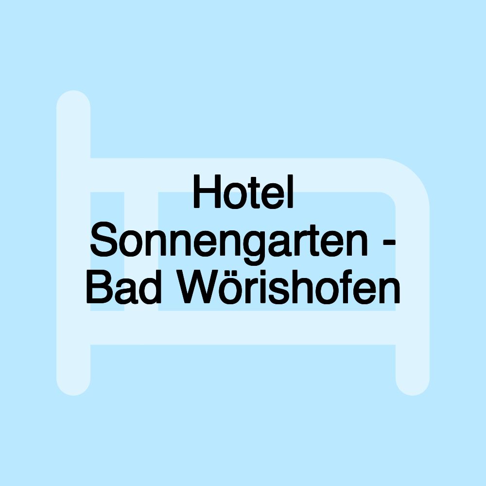 Hotel Sonnengarten - Bad Wörishofen