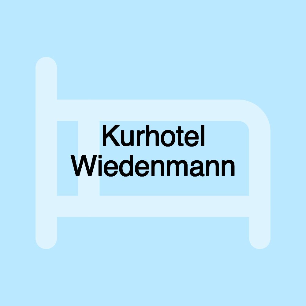 Kurhotel Wiedenmann