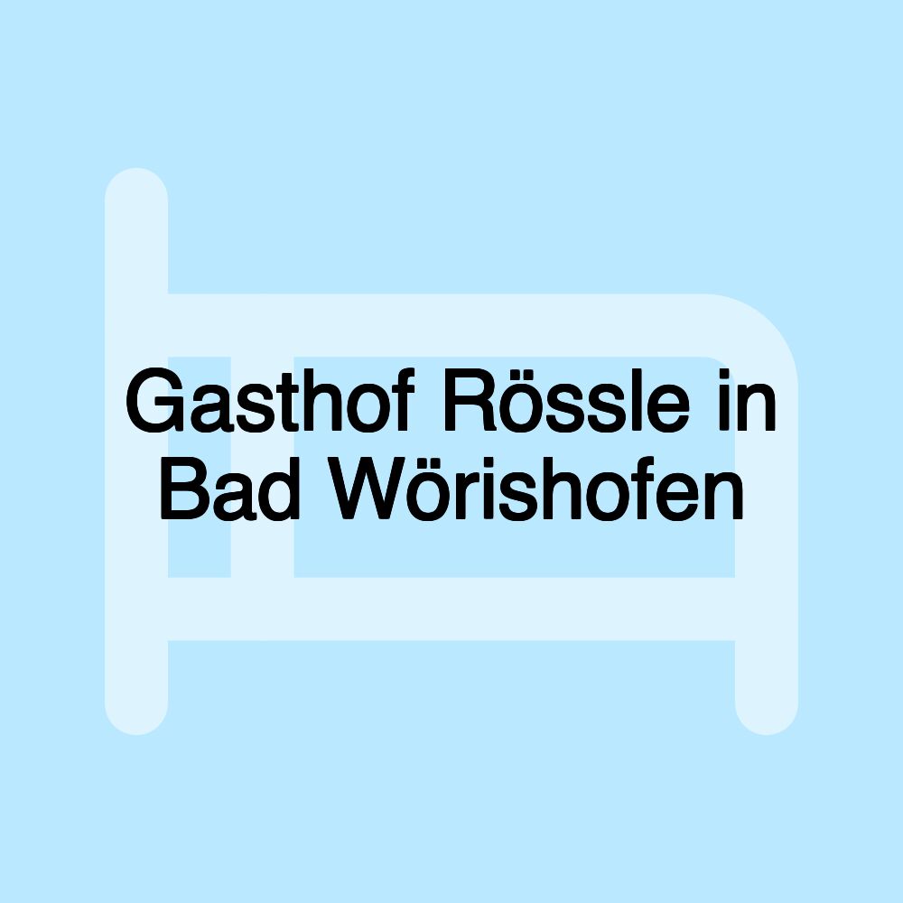 Gasthof Rössle in Bad Wörishofen