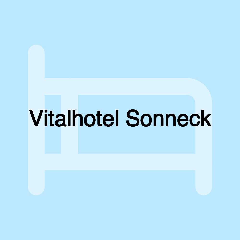 Vitalhotel Sonneck