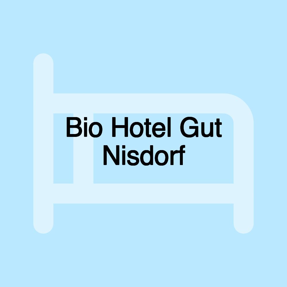 Bio Hotel Gut Nisdorf