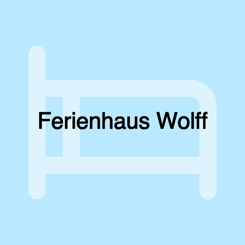 Ferienhaus Wolff