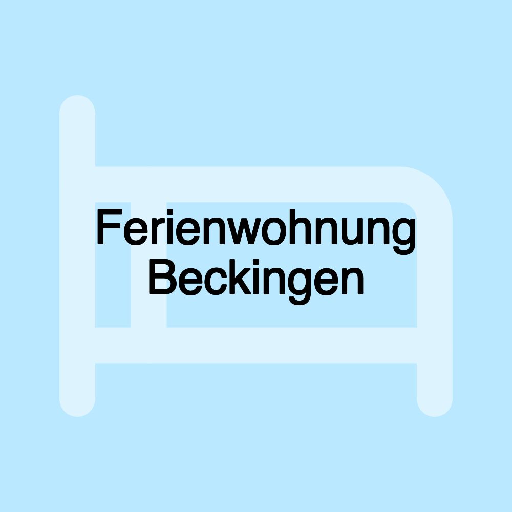 Ferienwohnung Beckingen