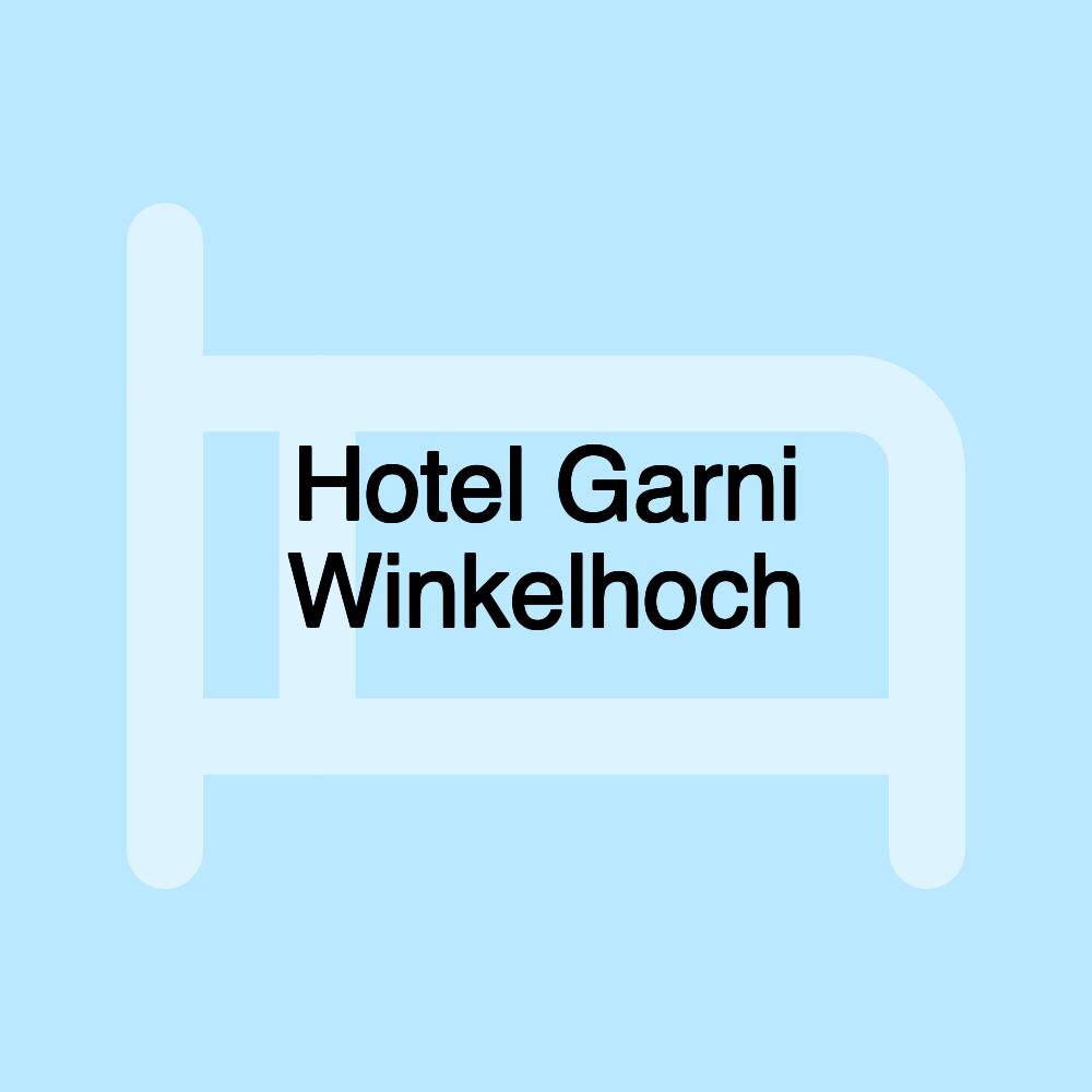 Hotel Garni Winkelhoch