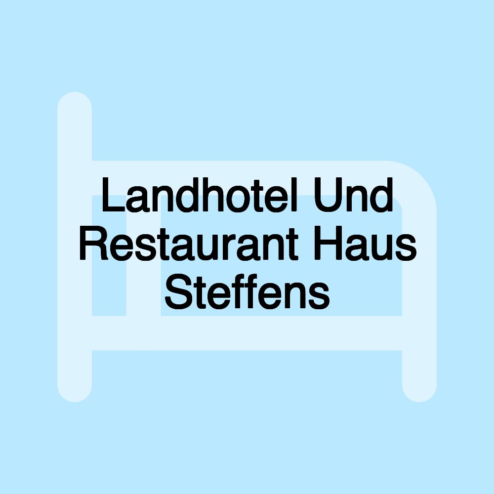 Landhotel Und Restaurant Haus Steffens