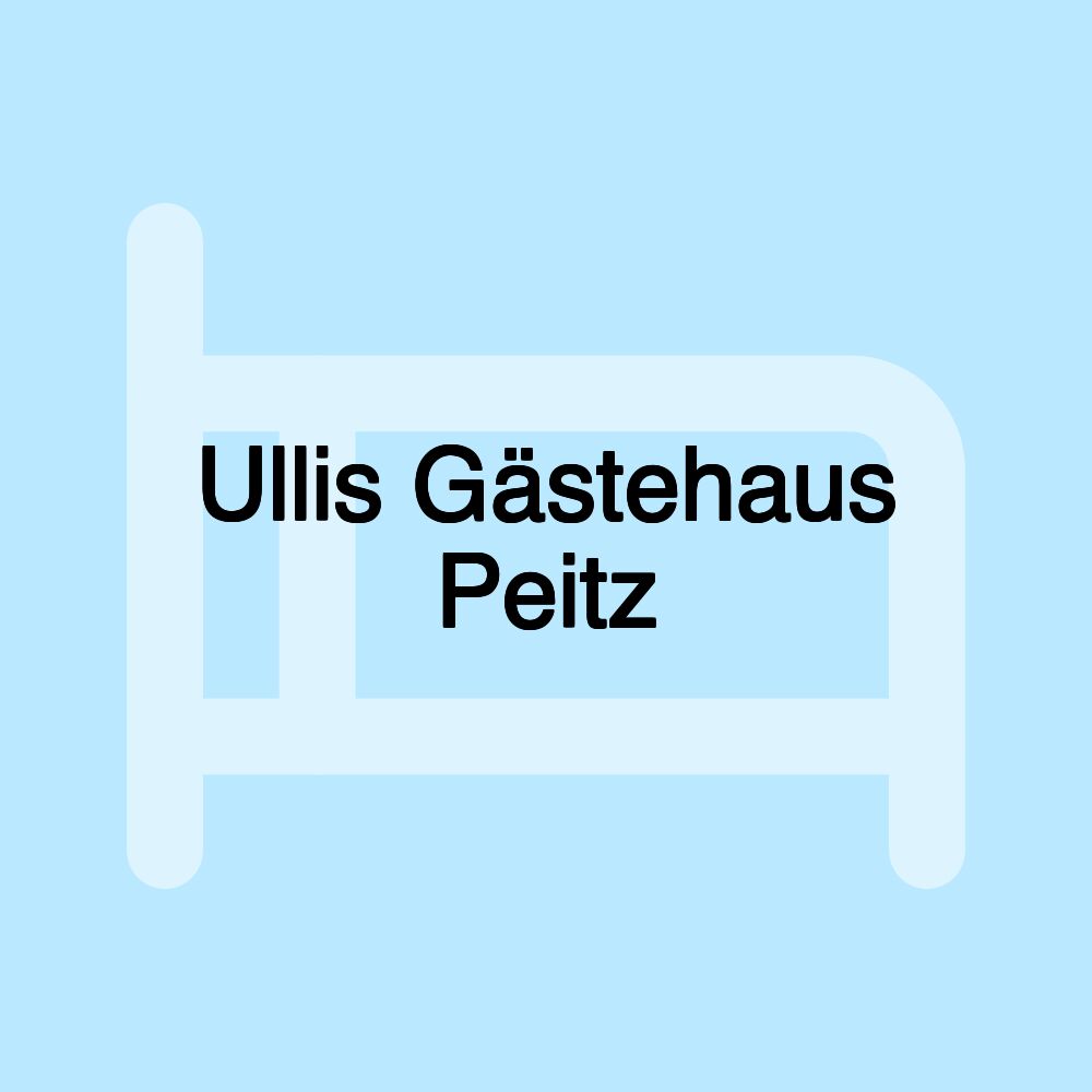 Ullis Gästehaus Peitz