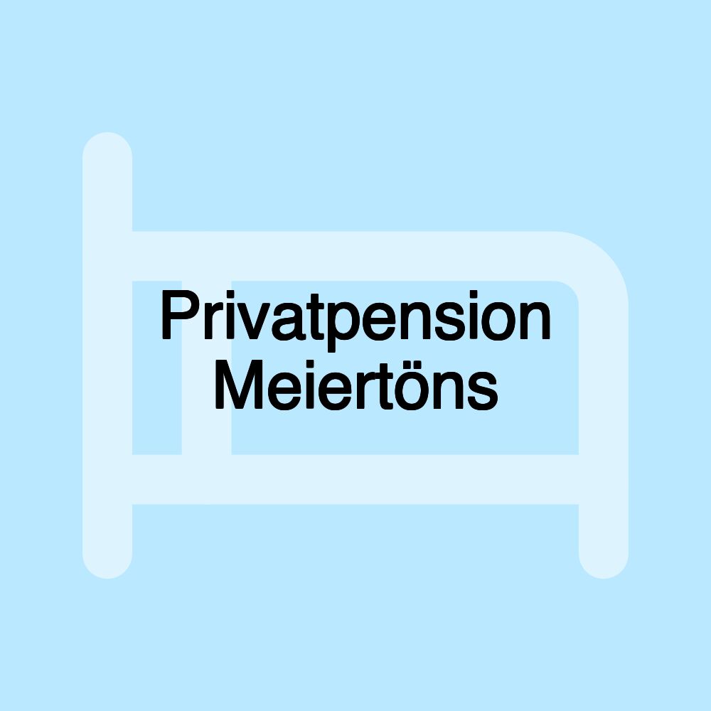 Privatpension Meiertöns