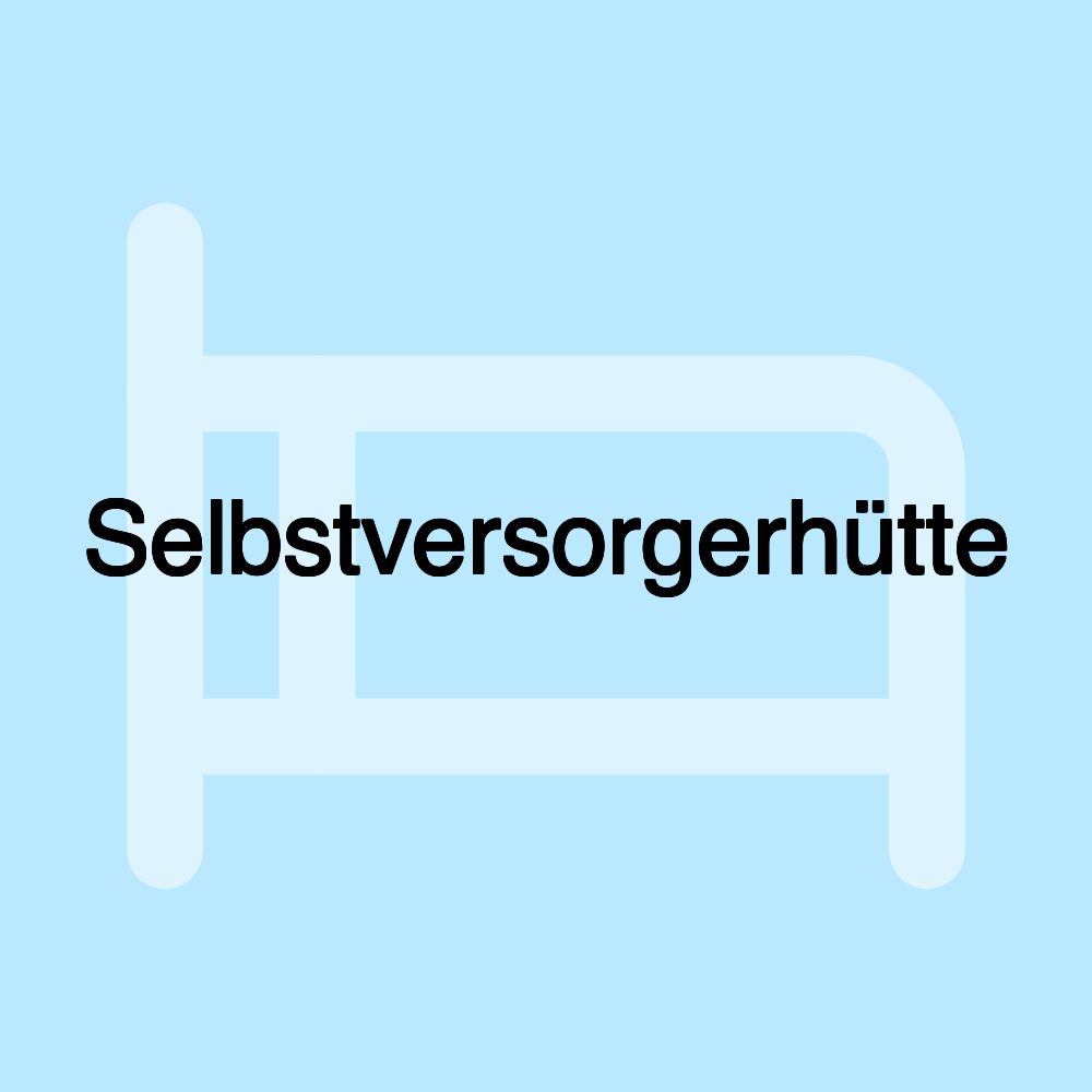 Selbstversorgerhütte