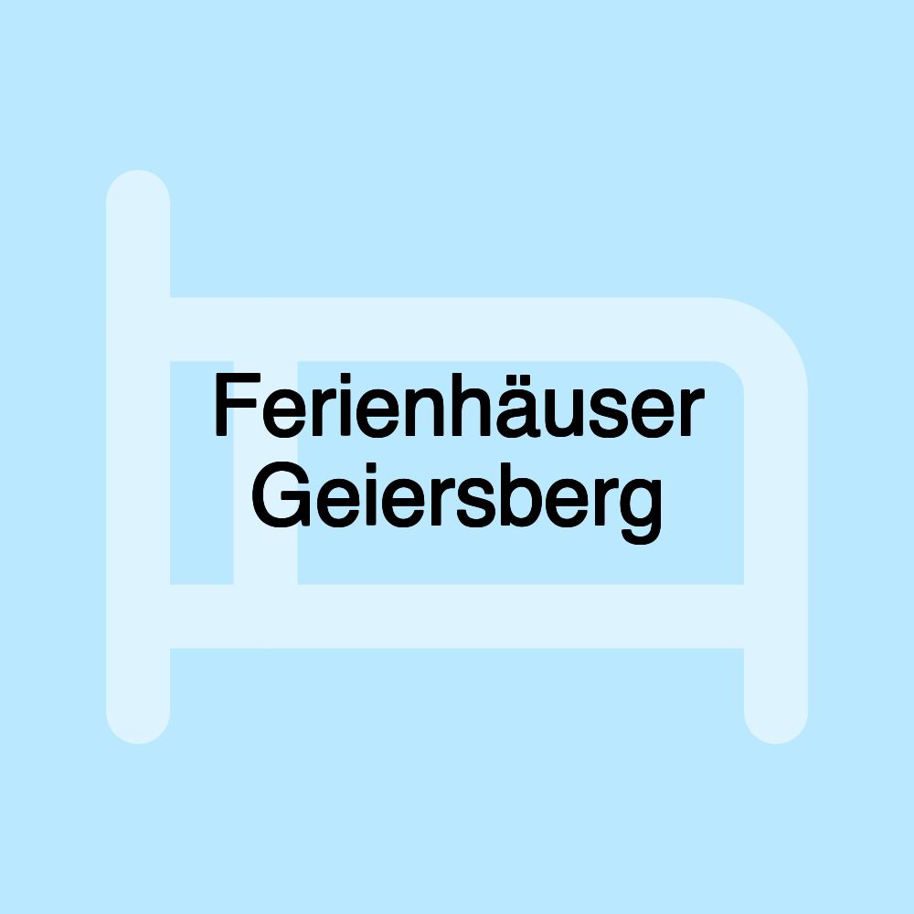 Ferienhäuser Geiersberg