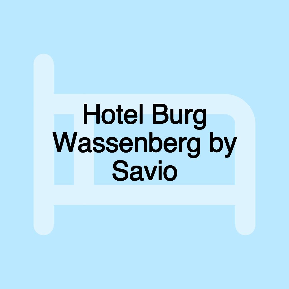 Hotel Burg Wassenberg by Savio