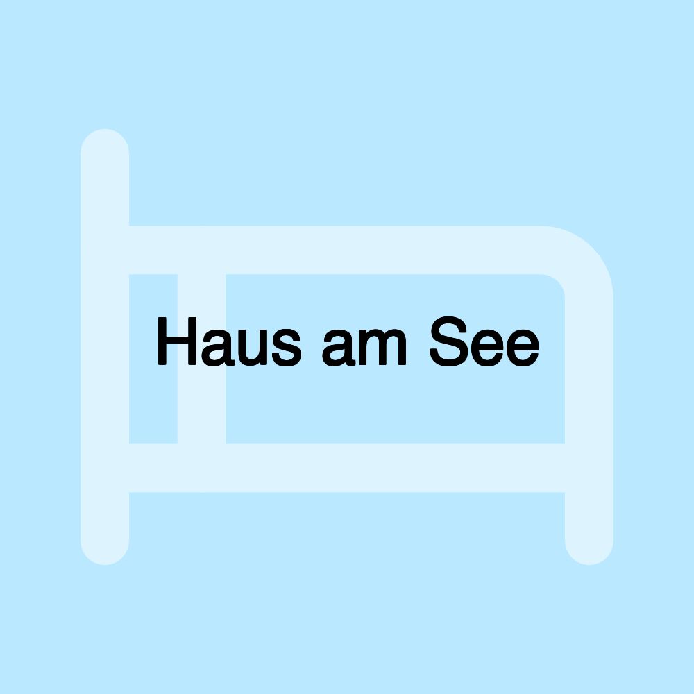 Haus am See