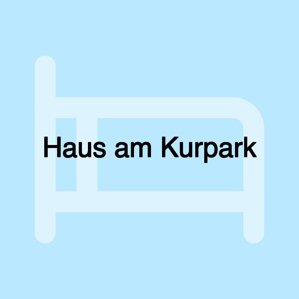 Haus am Kurpark