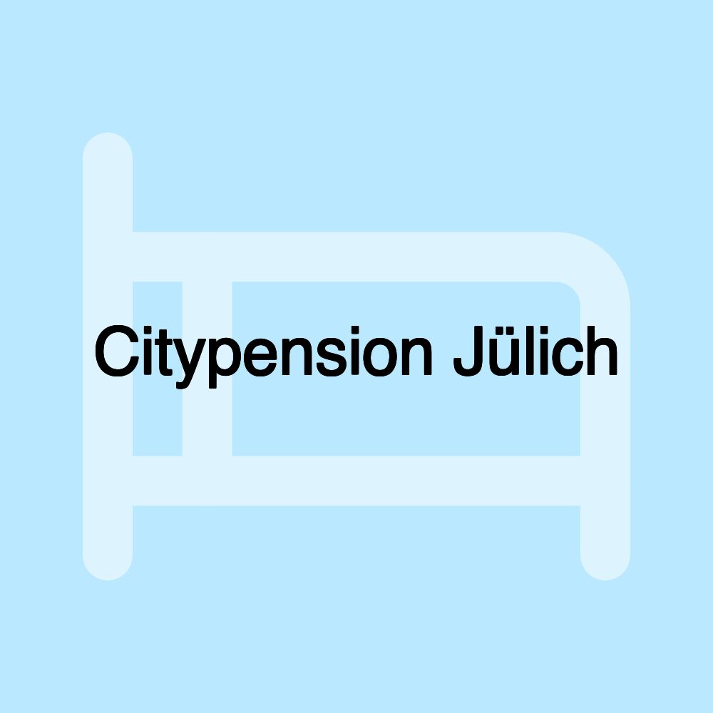 Citypension Jülich