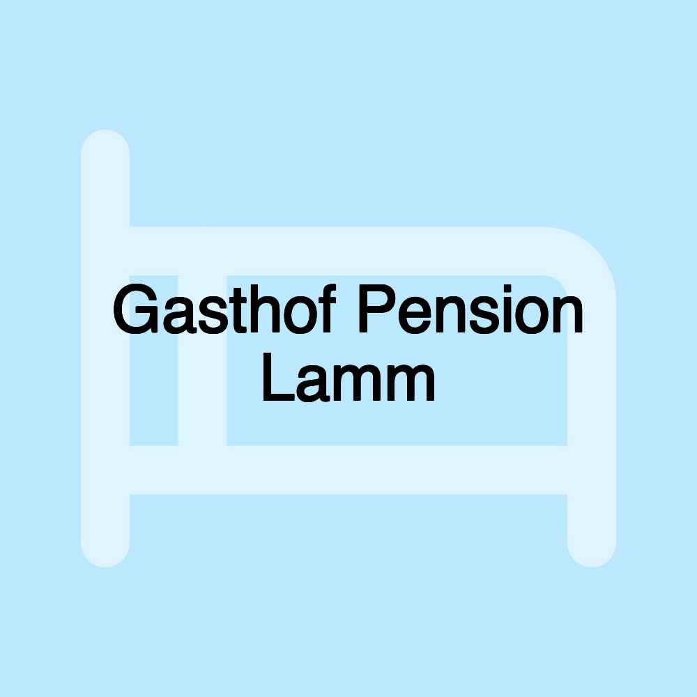 Gasthof Pension Lamm