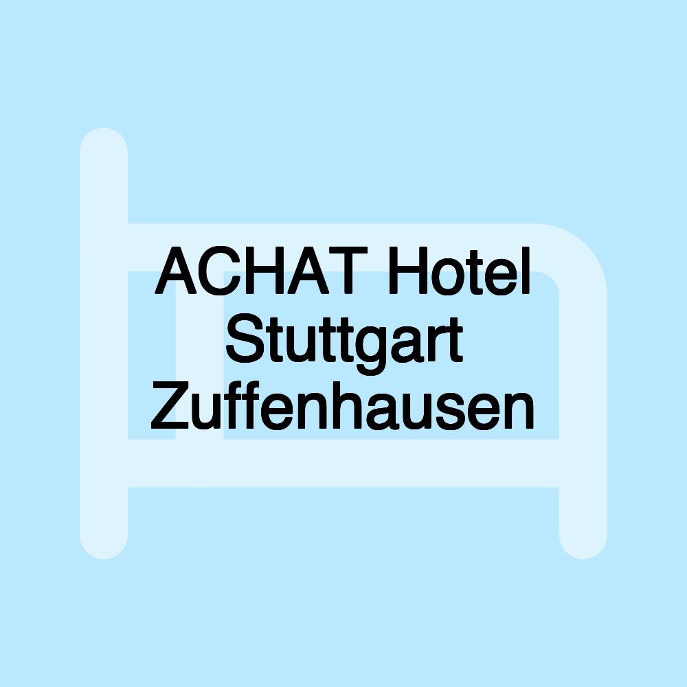 ACHAT Hotel Stuttgart Zuffenhausen