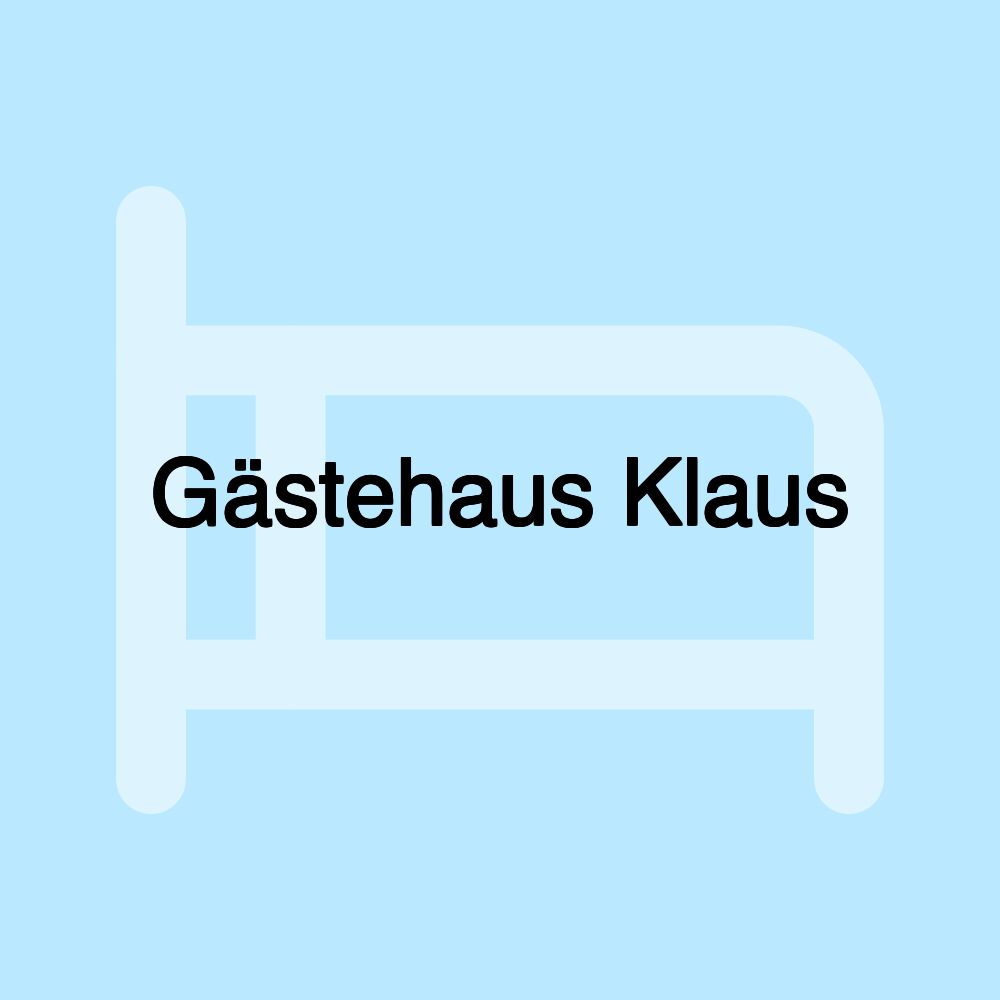 Gästehaus Klaus