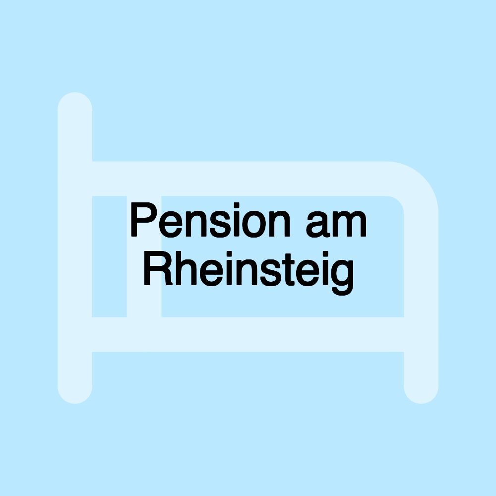 Pension am Rheinsteig