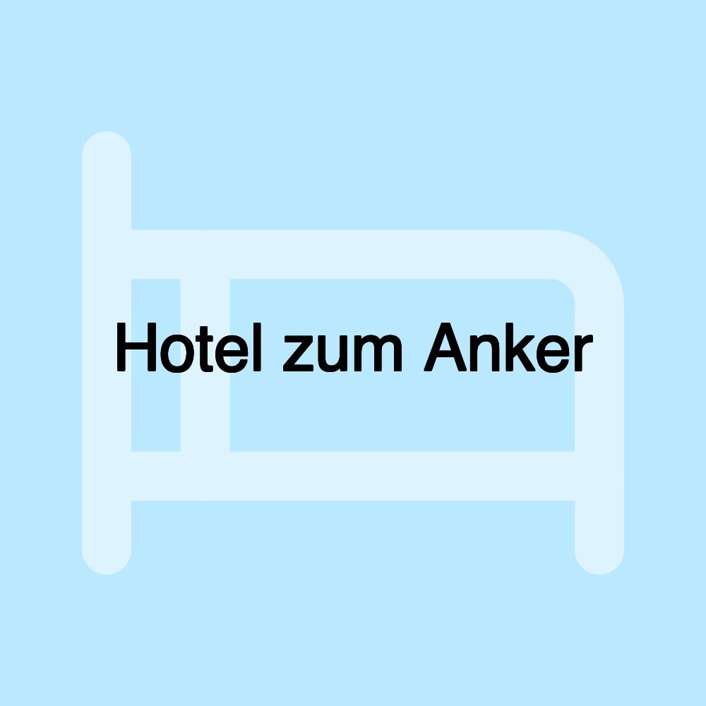 Hotel zum Anker