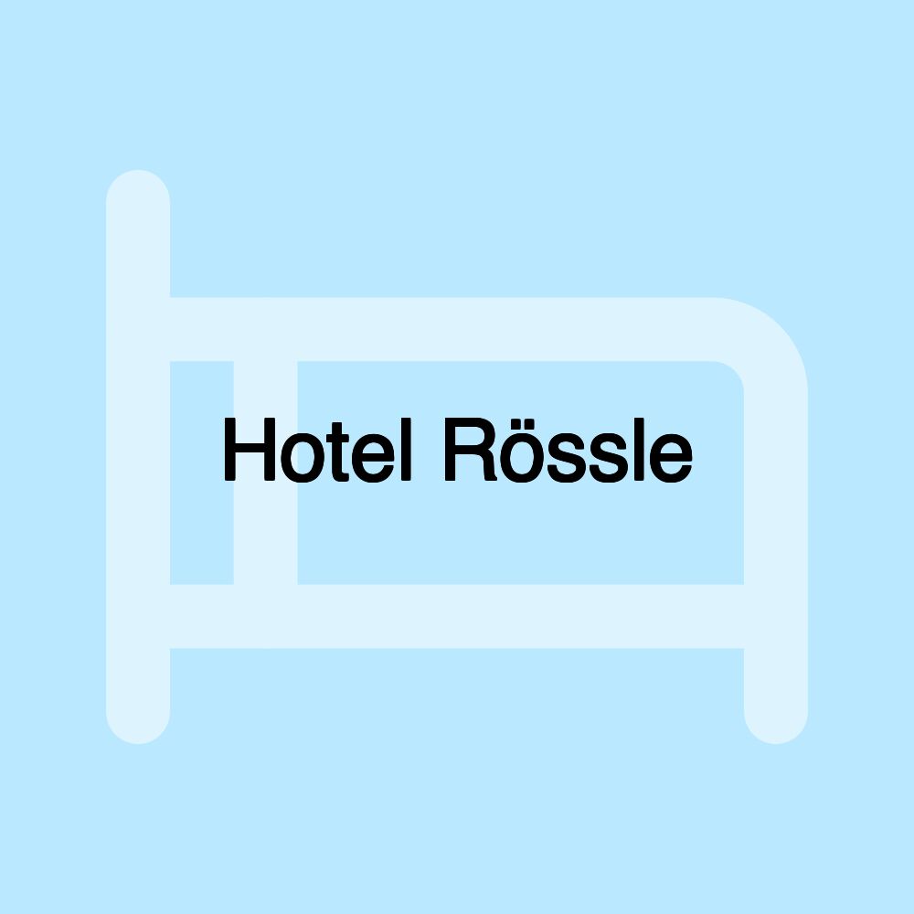 Hotel Rössle