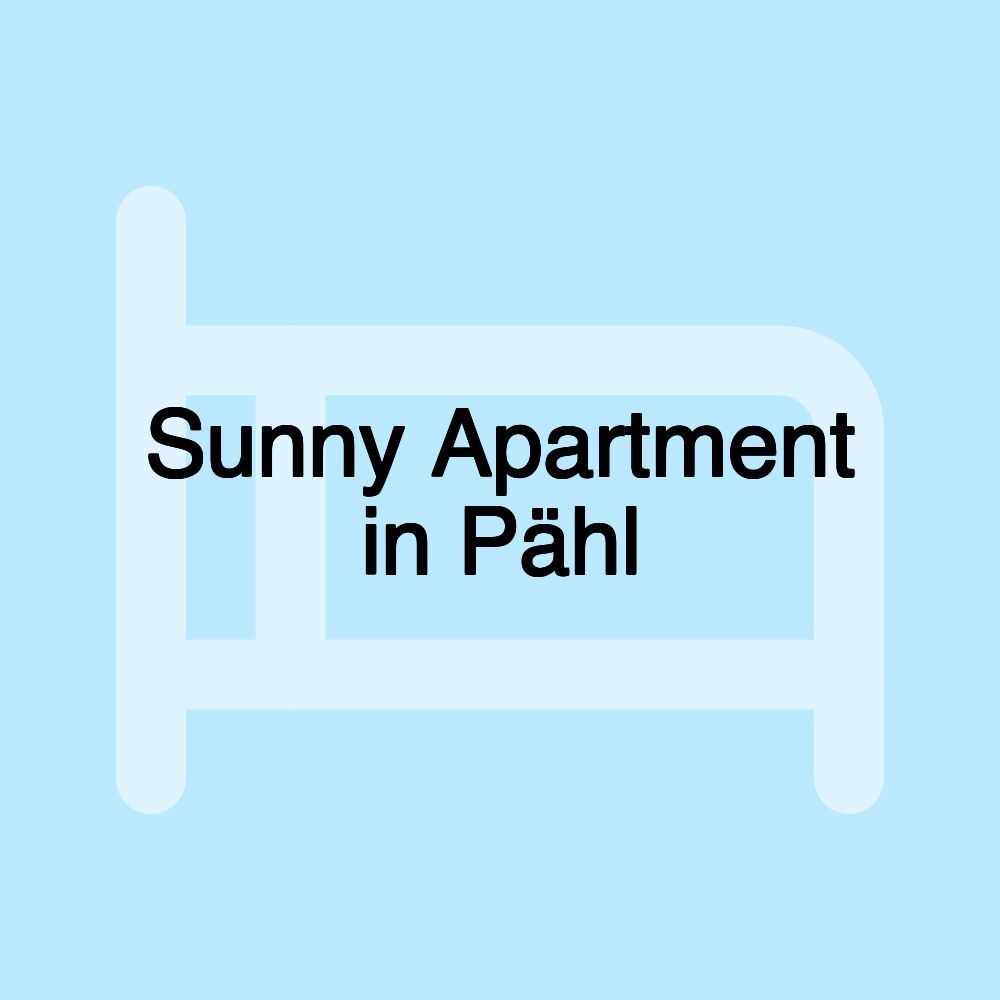 Sunny Apartment in Pähl