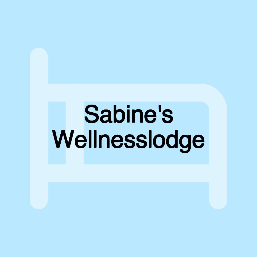 Sabine's Wellnesslodge