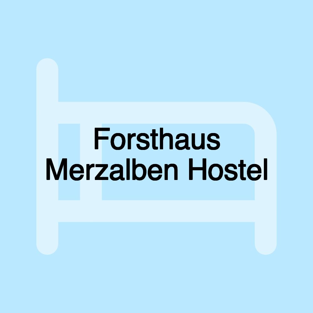 Forsthaus Merzalben Hostel