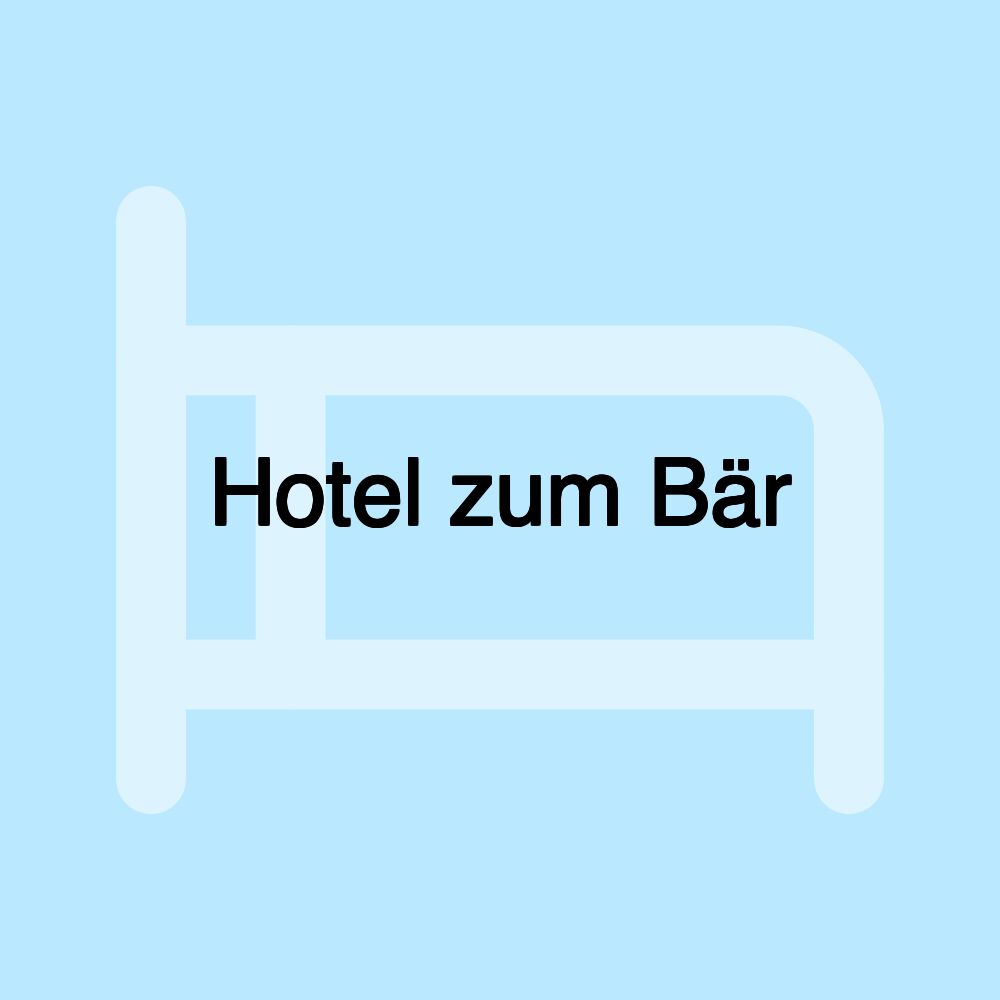 Hotel zum Bär