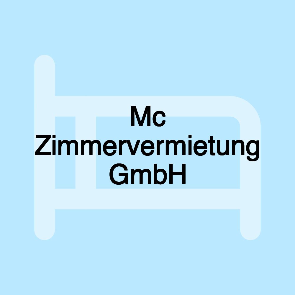 Mc Zimmervermietung GmbH