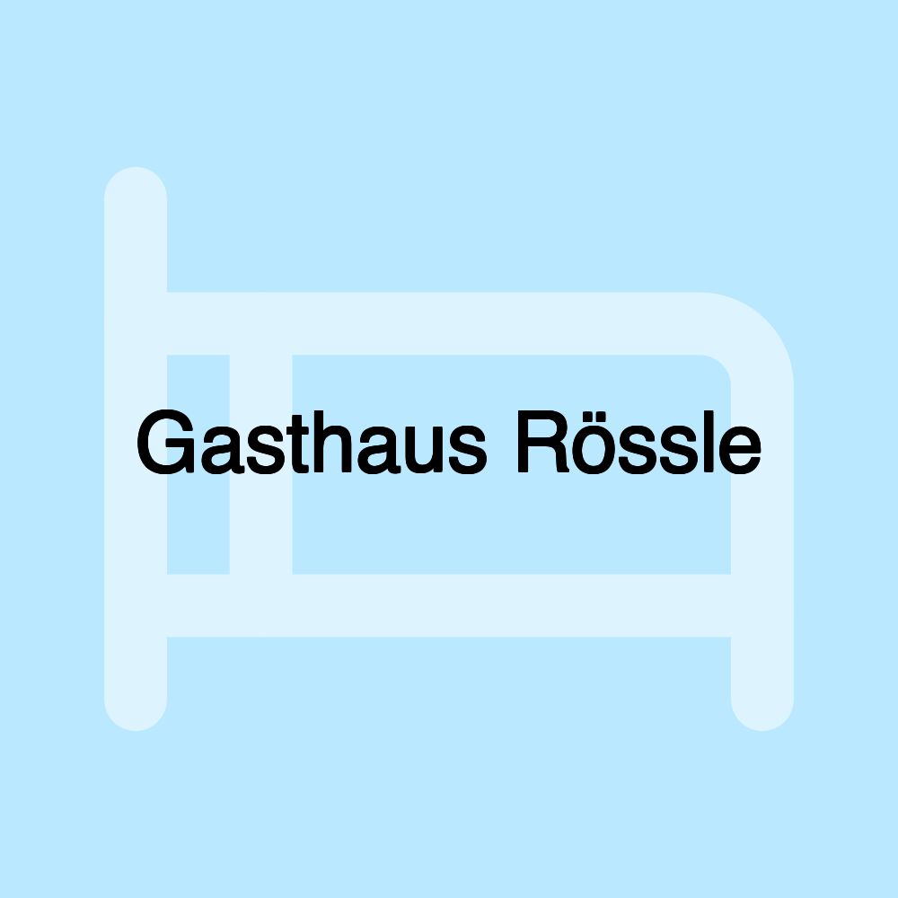 Gasthaus Rössle