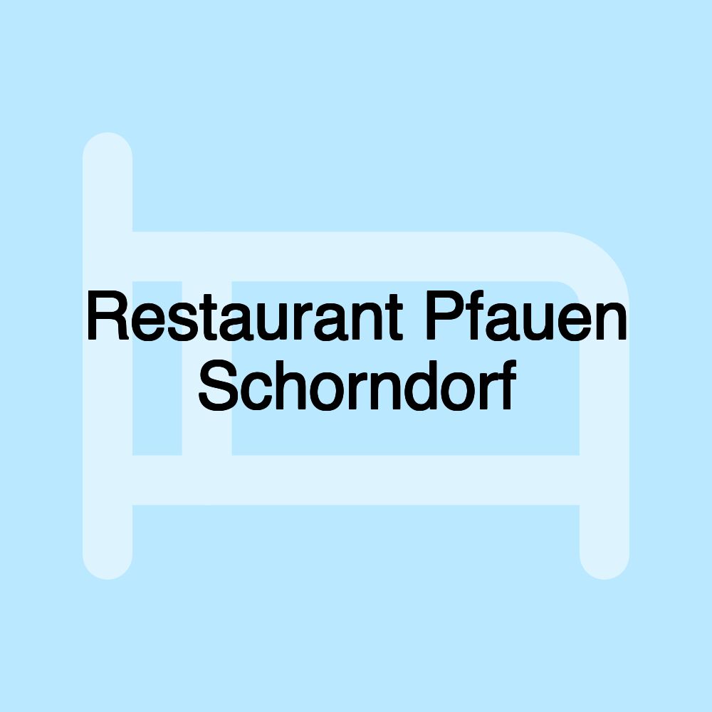 Restaurant Pfauen Schorndorf