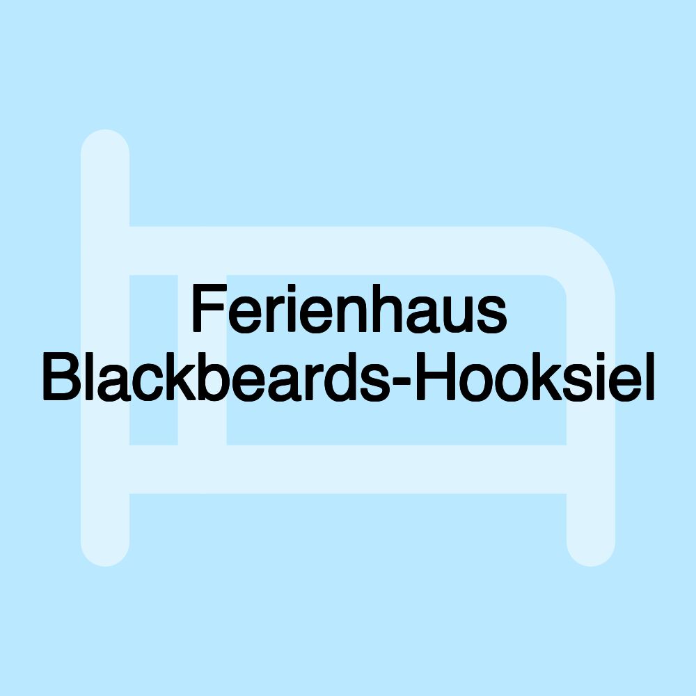 Ferienhaus Blackbeards-Hooksiel