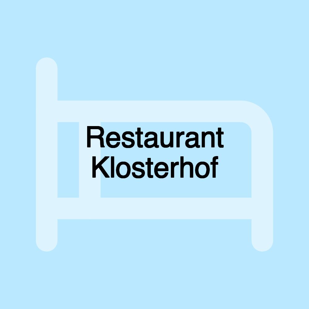 Restaurant Klosterhof