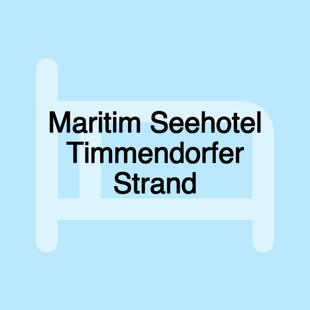 Maritim Seehotel Timmendorfer Strand