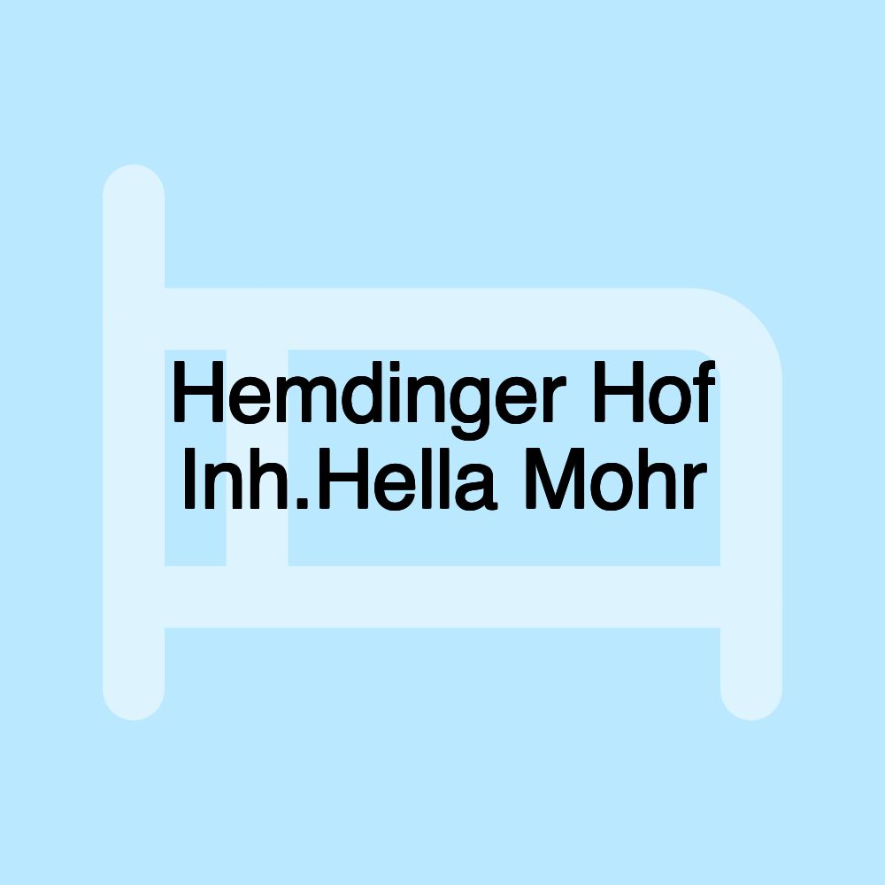 Hemdinger Hof Inh.Hella Mohr