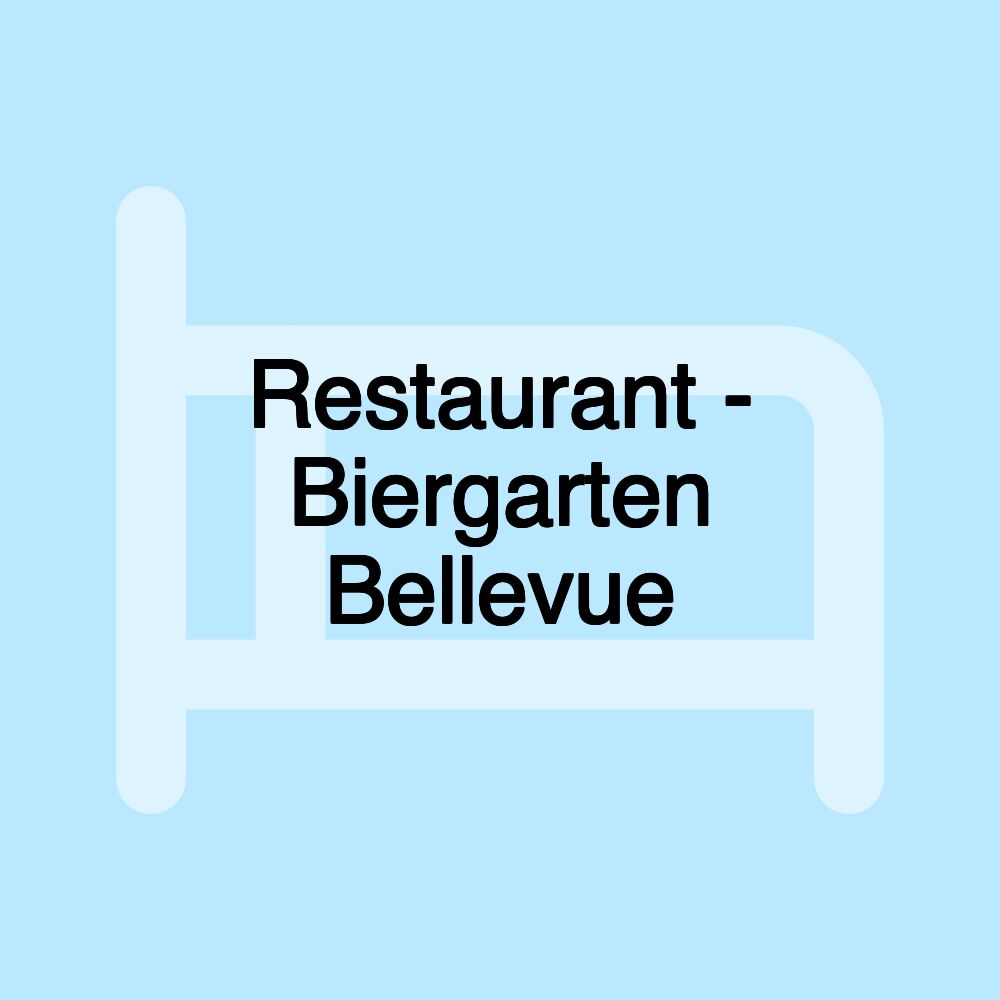 Restaurant - Biergarten Bellevue