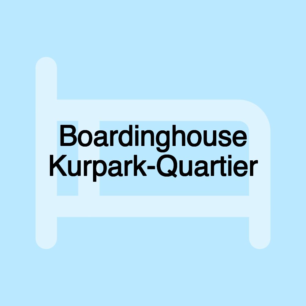 Boardinghouse Kurpark-Quartier