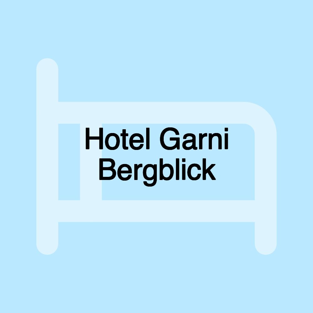 Hotel Garni Bergblick