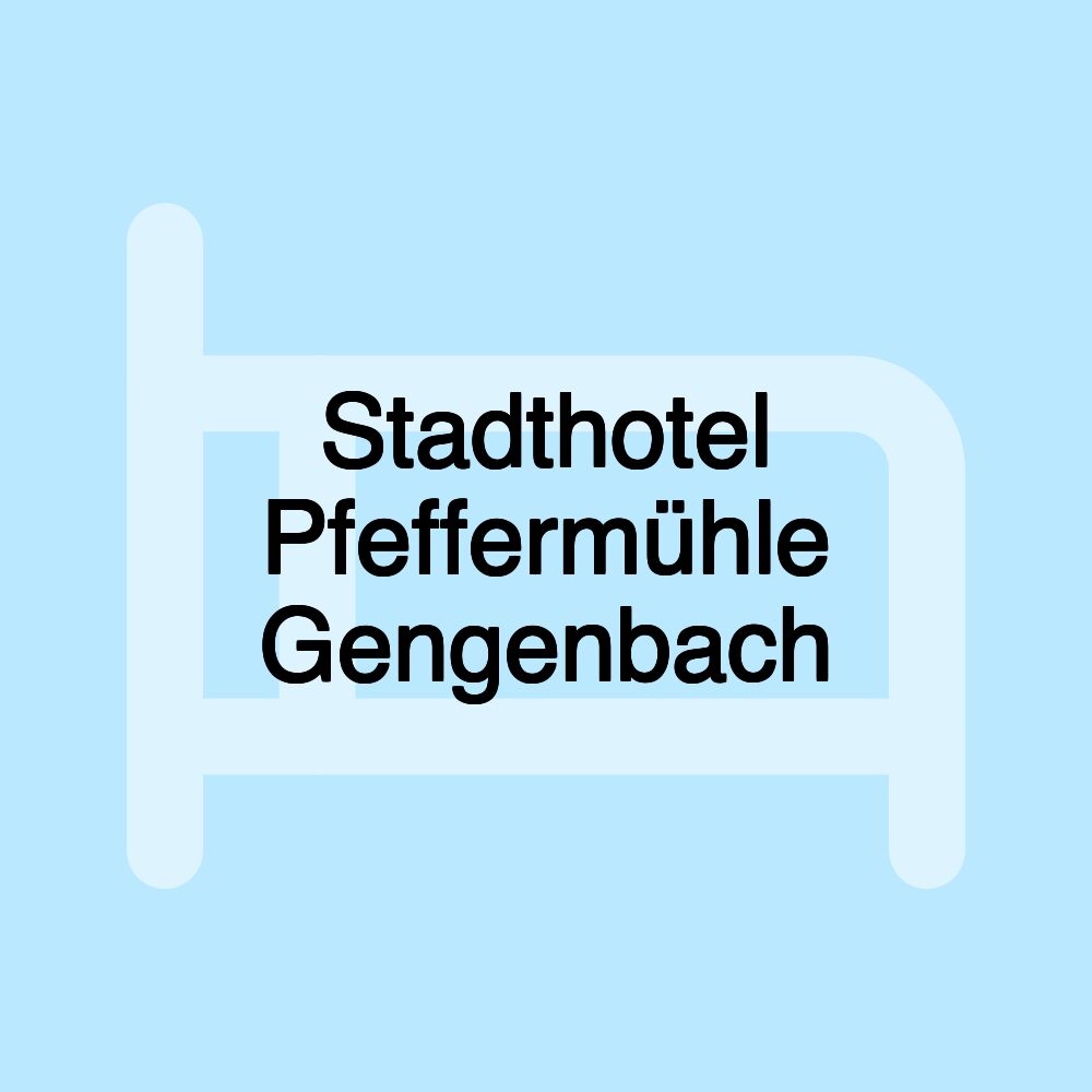 Stadthotel Pfeffermühle Gengenbach