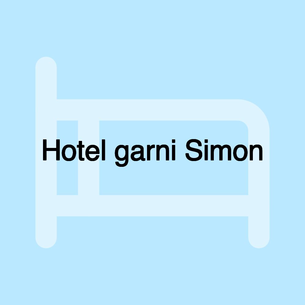 Hotel garni Simon