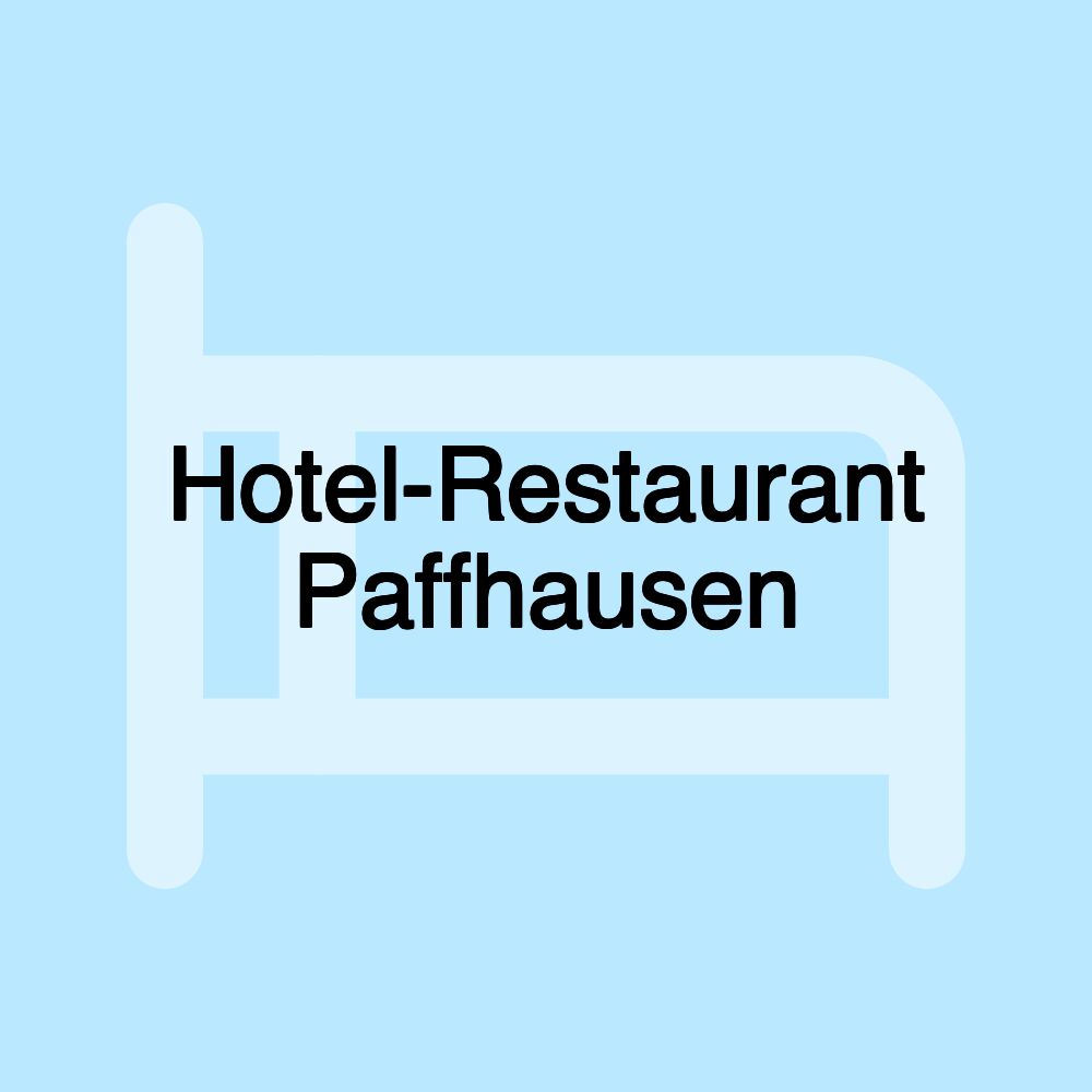 Hotel-Restaurant Paffhausen