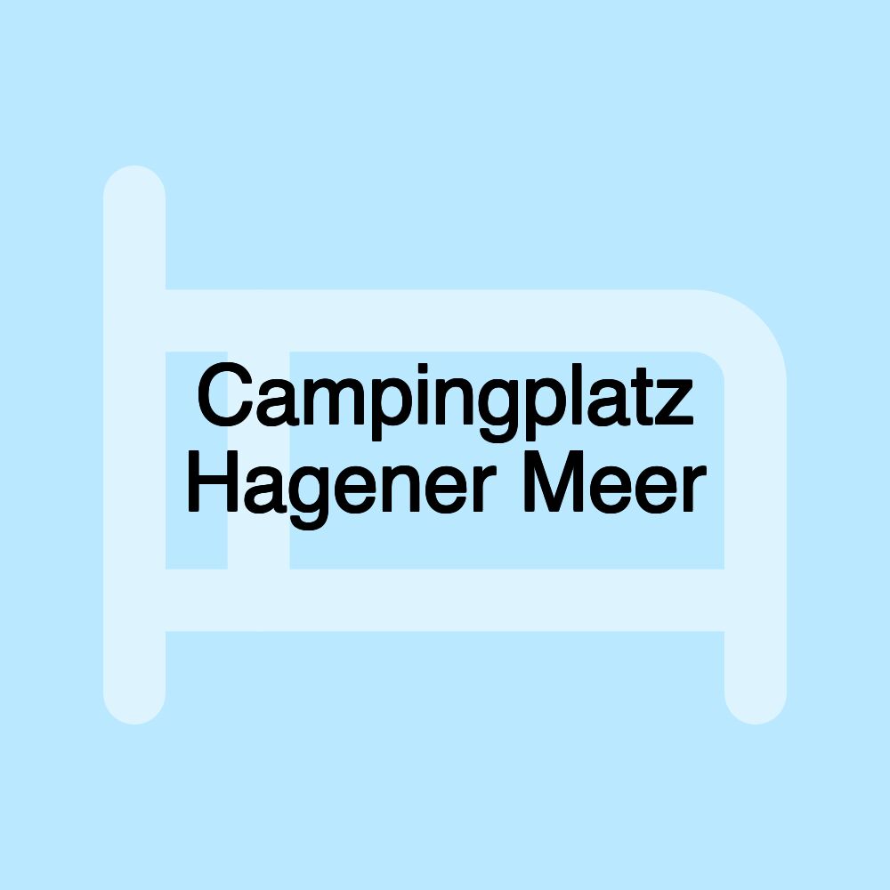 Campingplatz Hagener Meer