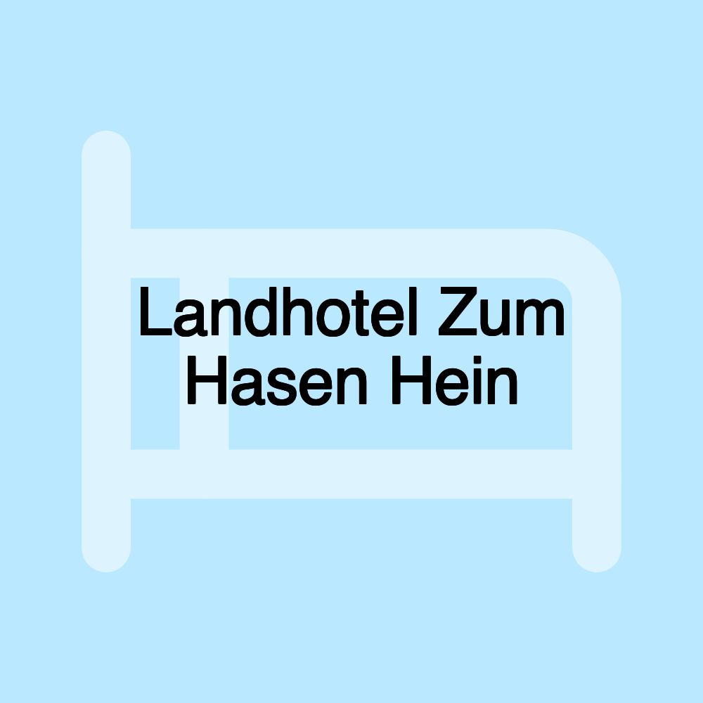 Landhotel Zum Hasen Hein