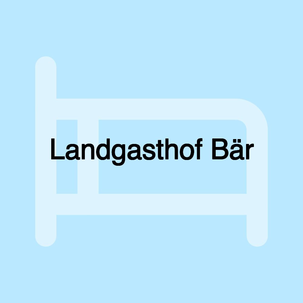 Landgasthof Bär