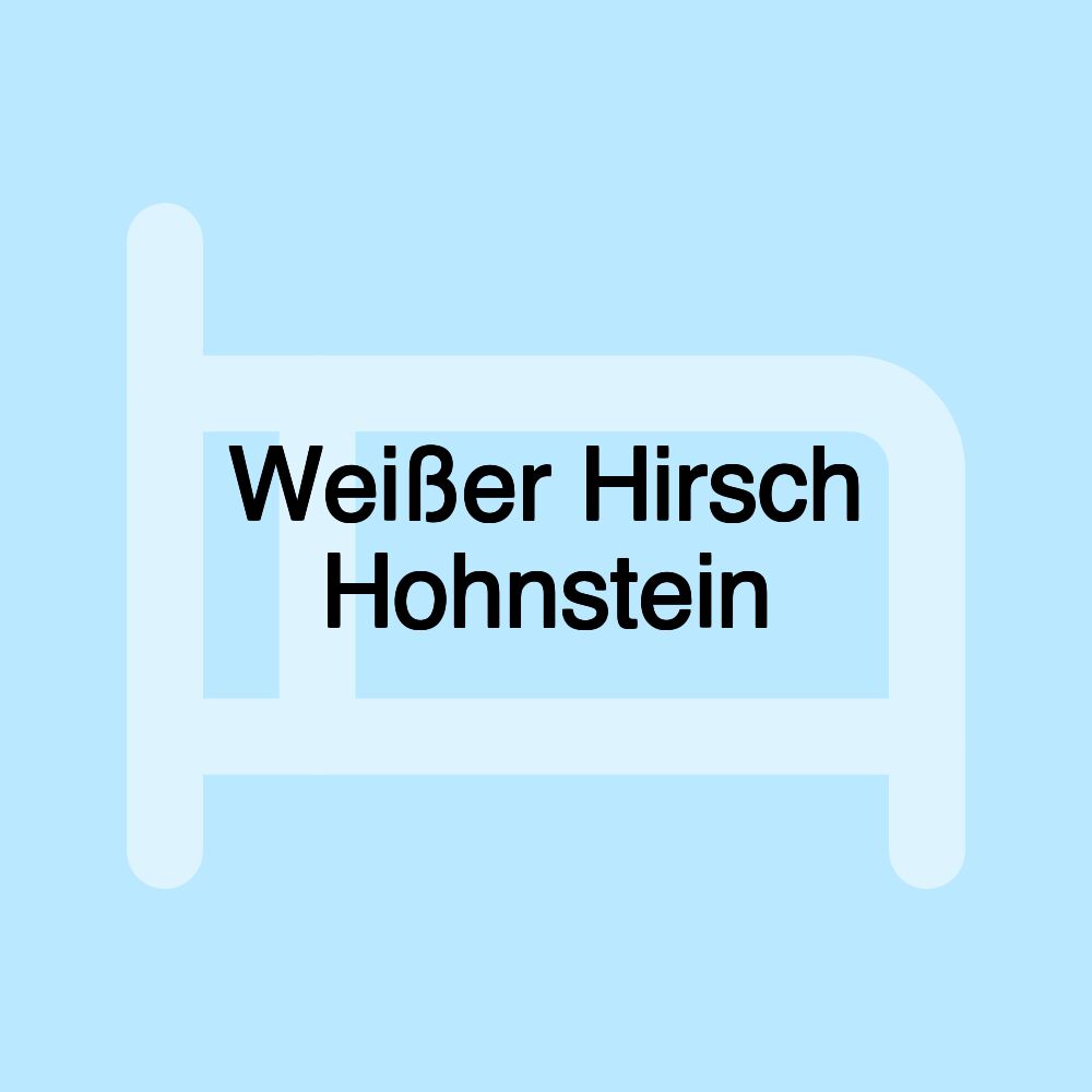 Weißer Hirsch Hohnstein